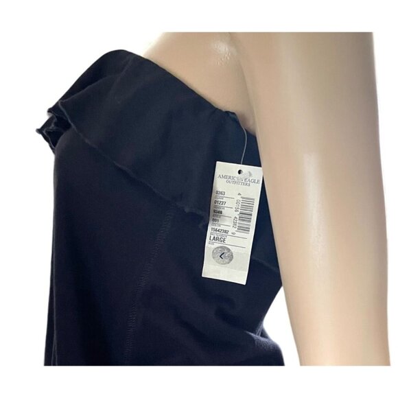 Amercian Eagle Live Your Life Strapless Top for Women w/Built in Shelf Bra sz L - Picture 6 of 13